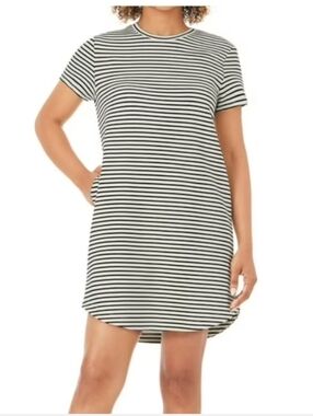 S Size Member's Mark Women's Sandwash Short Sleeve Mini Dress-A02